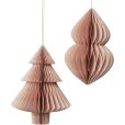 Kerstboom 2 stuks 13 cm