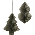 Kerstboom 2 stuks 13 cm