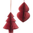 Kerstboom 2 stuks 13 cm