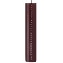 Kalenderkaars &Oslash;5/H25 cm, Deep Wine