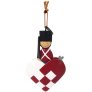 Oph�ng Gevlochten Hart met Tinsoldat 9 cm
