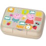 Peppa Pig Lunchbox 19x13,5 cm, Organic Sand