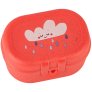 Mini Dreams Snackbox 9,6x7 cm, Organic Coral Red