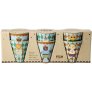 Beker 6-delige set 16 cl, Muziekband/Blauw