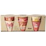 Beker 6-delige set 16 cl, Muziekband/Roze
